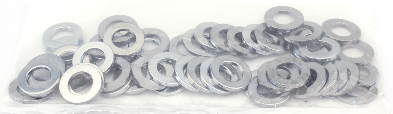 Midwest Acorn Nut Company Chrome Plated Flat Washers Assortment – Hardware