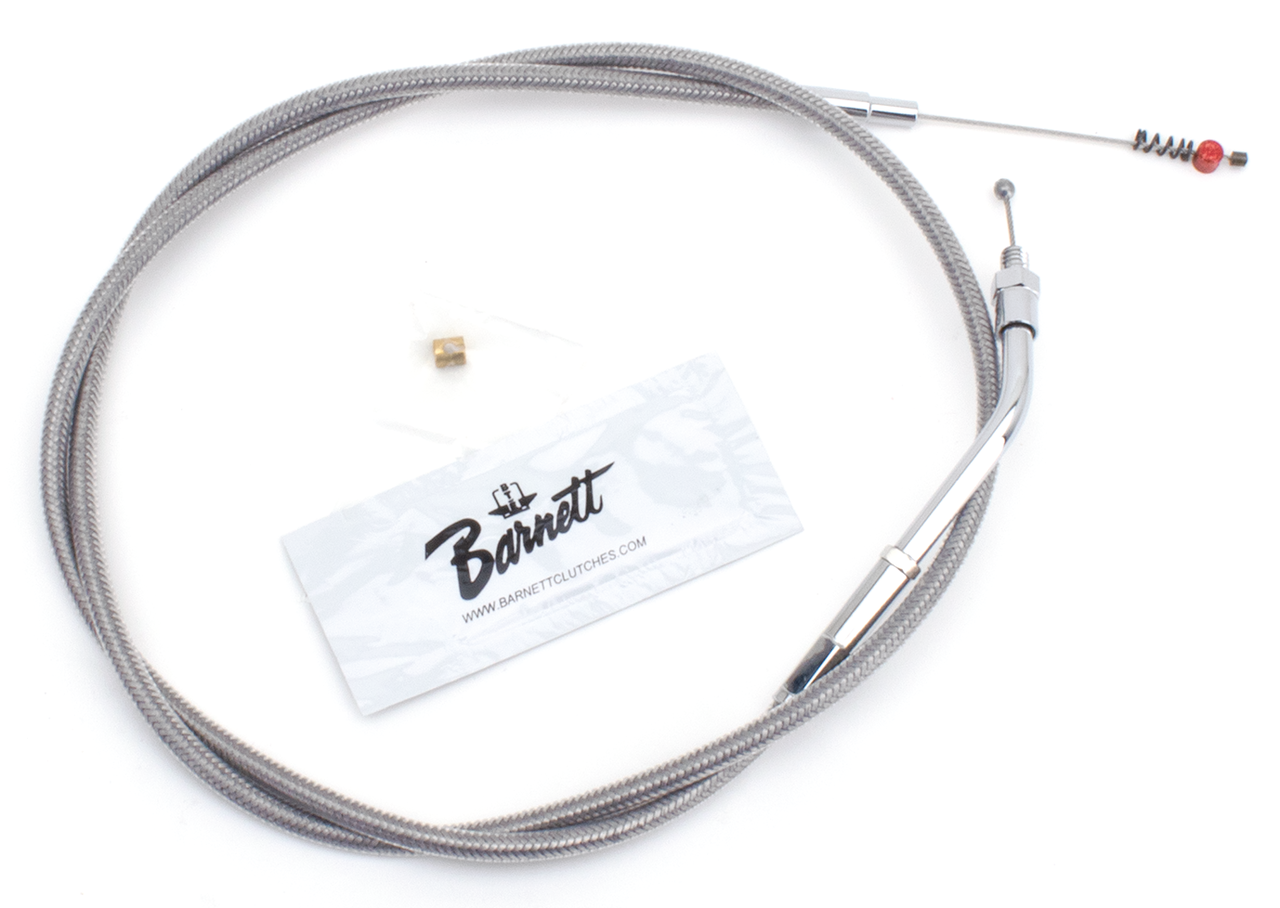 Barnett Clutches & Cables T02 - Throttle & Idle Cable 1981-1989 Big Twin & 1981-1985 Sportster – Control Cables & Hydraulic Lines