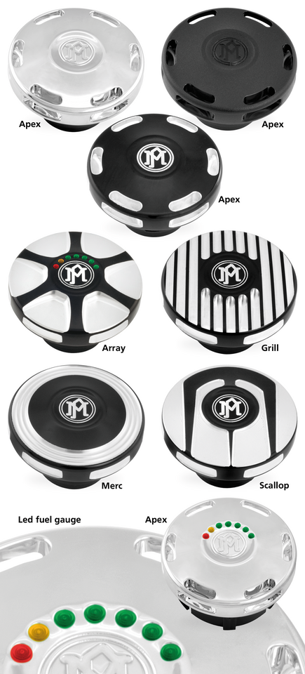 Performance Machine Pm Fuel Caps – Gas- & Oil Tank