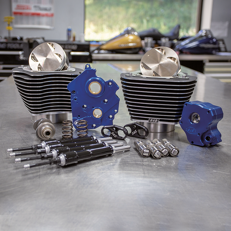 S&S 124CI, 128CI, 129CI & 132CI Power Packages for Milwaukee Eight – Engine