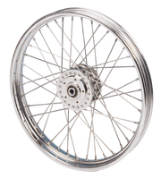 Zodiac Front Wheel Assemblies for 2000 and Later Sportster & Dyna with Rolled Edge Rim – Wheel & Tire