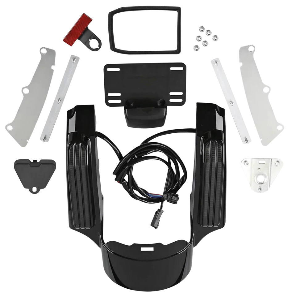 Zodiac CVO-Style Lighted Rear Fender Facias – Fender & Struts