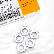 Midwest Acorn Nut Company Show Chrome Steel Spacers Assortment – Hardware