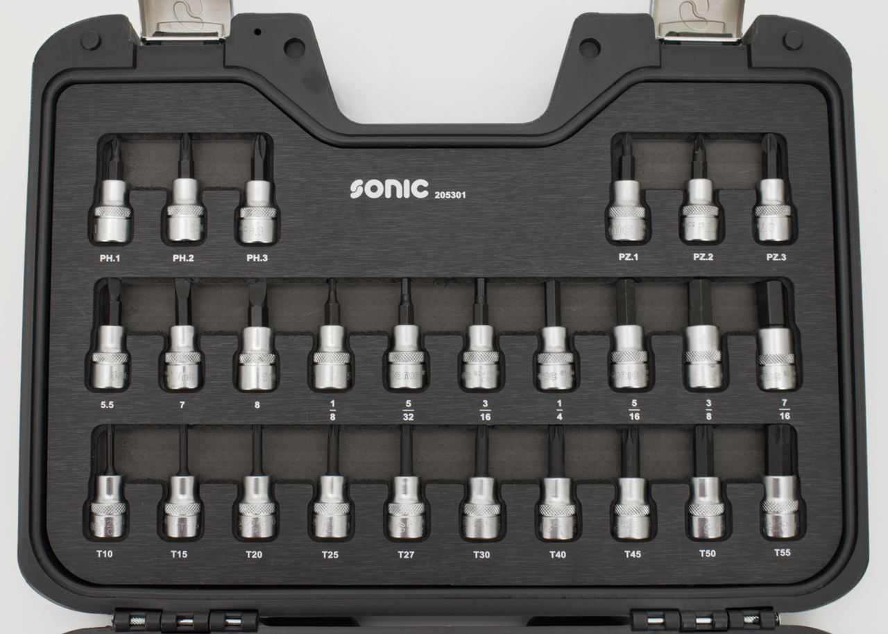 Sonic Equipment Socket Sets – Tools & Chemicals