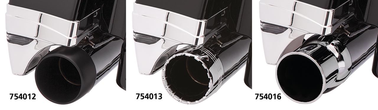 Ciro Muffler End Caps for Touring