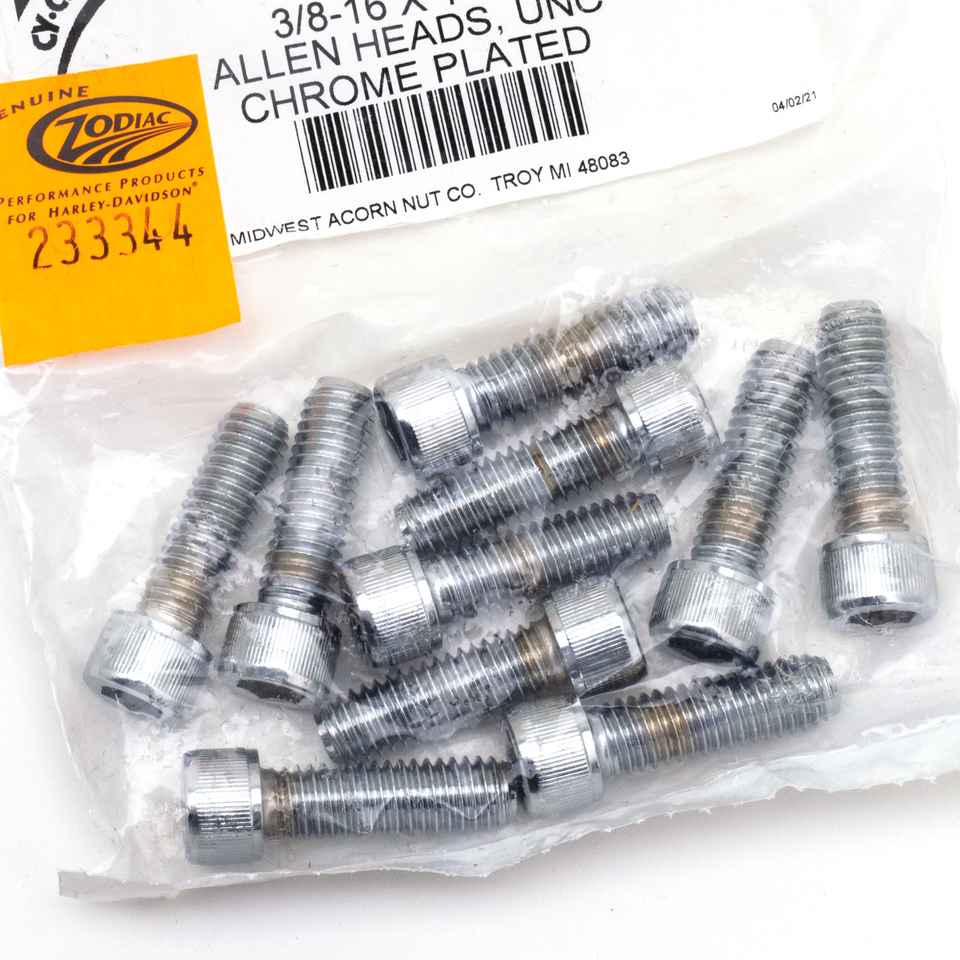 Midwest Acorn Nut Company Chrome Plated Allen Head Screws Assortment Knurled – Hardware