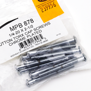 Midwest Acorn Nut Company Chrome Plated Button Head Torx Screw Assortment – Hardware