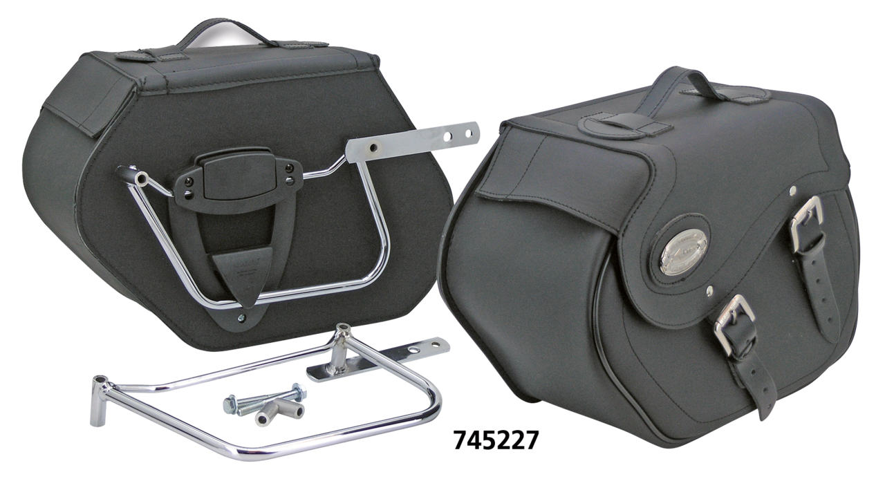 Longride Motorcycle Bags K-Drive Longride "click & Lock" Saddlebag Kits – Luggage