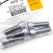 Midwest Acorn Nut Company Chrome Plated Unf Allen Head Screws Assortment Tray – Hardware