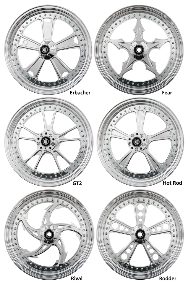 Rick's Three-Piece Billet Aluminum Wheels – Wheel & Tire