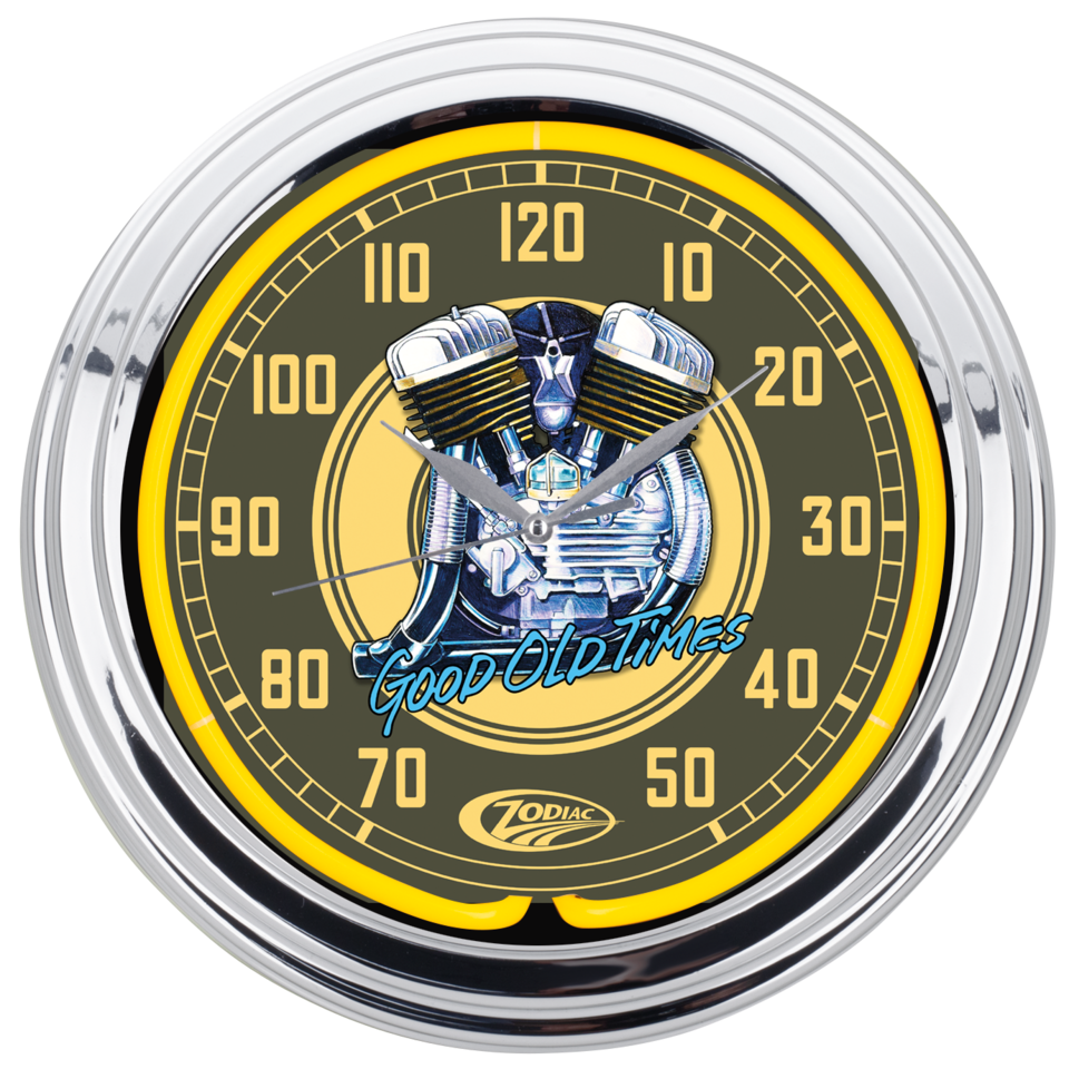 Zodiac Neon Wall Clocks – Helmets