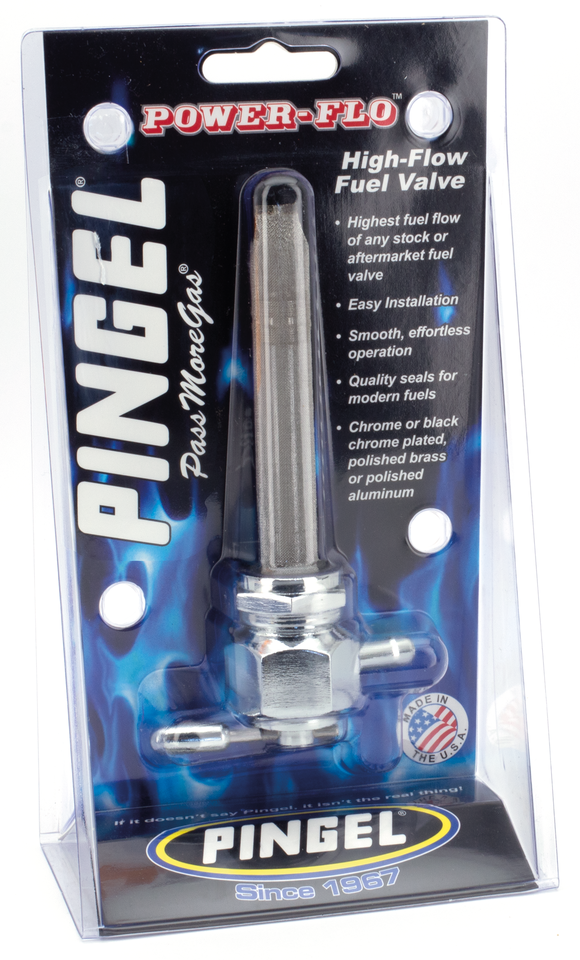 Pingel 22MM Power-Flo High Volume Petcocks – Gas- & Oil Tank