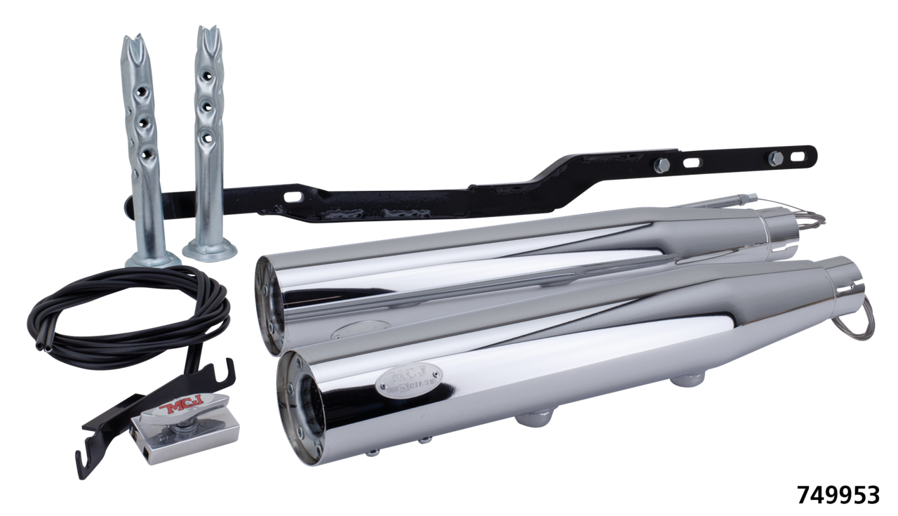 Mcj Adjustable Exhausts for Sportster
