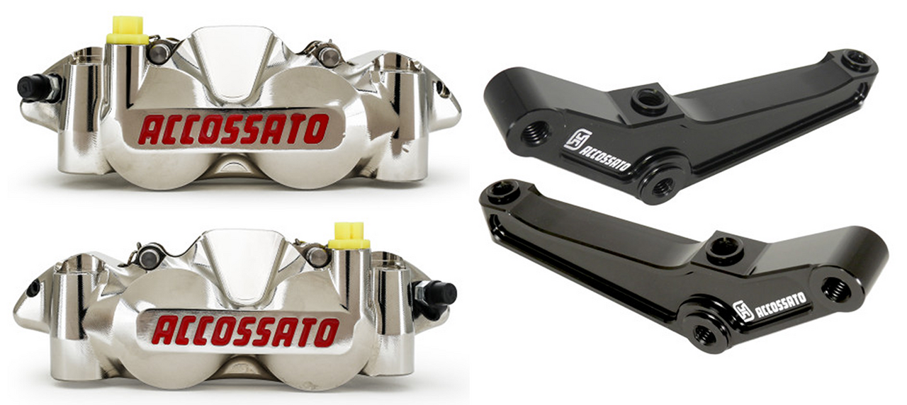 Accossato CNC Machined Radial Brake Calipers