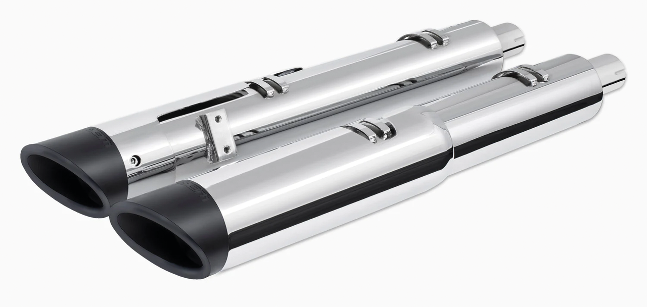 Freedom Performance Exhaust 4 1/2" Two-Step Slip-Ons for Indian Powerplus & Thunderstroke