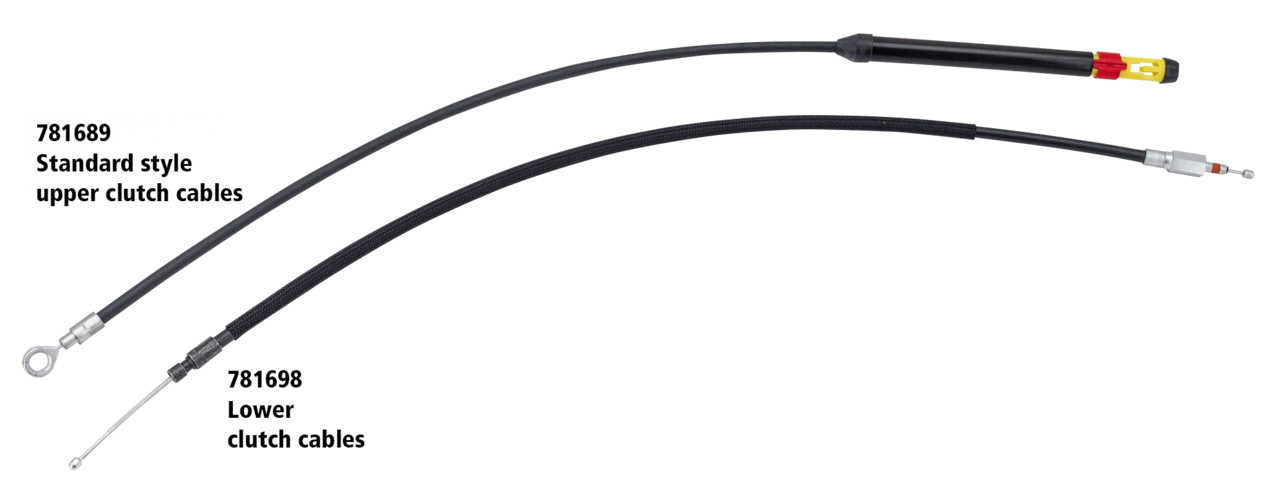 Zodiac C17 - Clutch Cables for Milwaukee Eight – Control Cables & Hydraulic Lines
