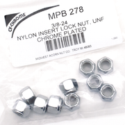 Midwest Acorn Nut Company Chrome Nyloc Nut Assortment – Hardware