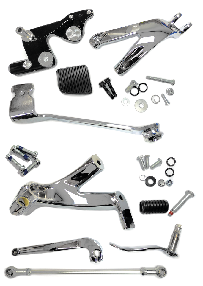 Zodiac Forward Control Kit for Milwaukee Eight Softail – Foot Control
