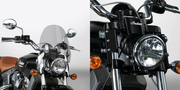 National Cycle Switchblade Deflector Quick-Release Windshields