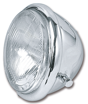 Zodiac 5 1/2" Chrome Bates Style Headlights – Electric & Light