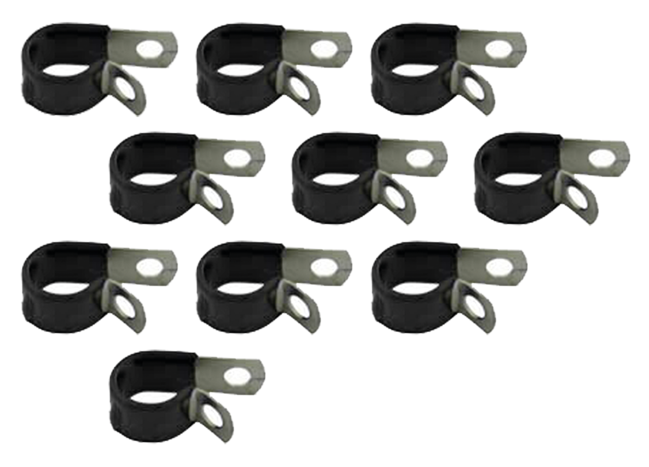 V-Twin Cable, Hose, Wire and Brake Line Clamps – Hardware
