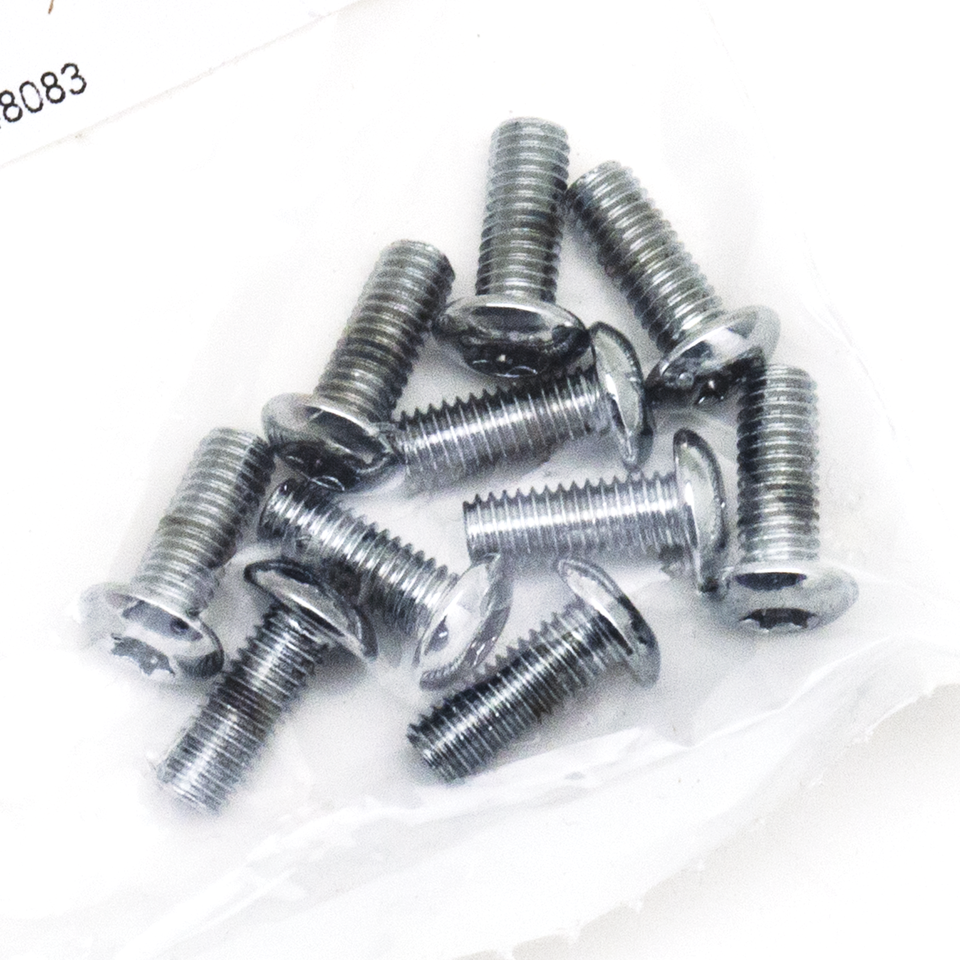 Midwest Acorn Nut Company Chrome Plated Button Head Torx Screw Assortment – Hardware
