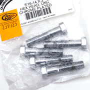 Midwest Acorn Nut Company Chrome Plated Unc Hex Head Cap Screws Assortment – Hardware