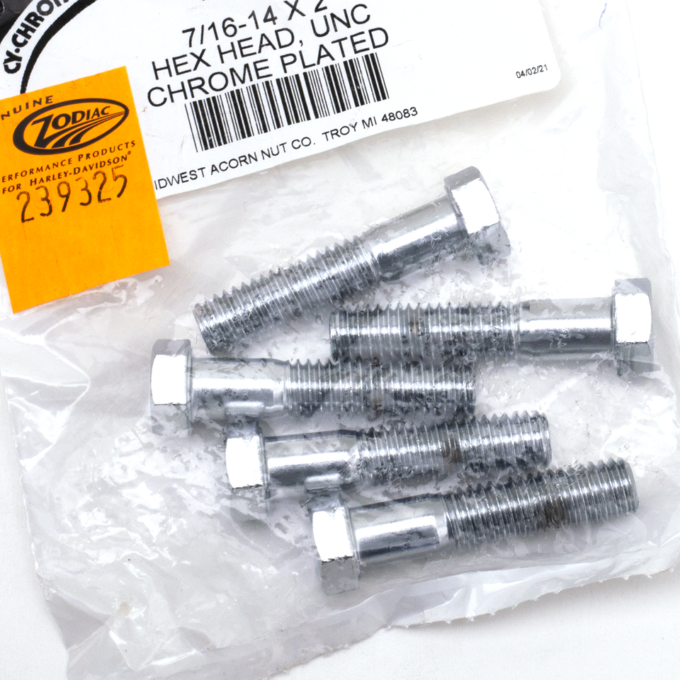Midwest Acorn Nut Company Chrome Plated Unc Hex Head Cap Screws Assortment – Hardware