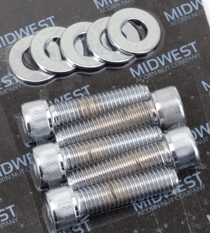 Midwest Acorn Nut Company Chrome Plated Sprocket & Pulley Bolts & Screws – Final Drive