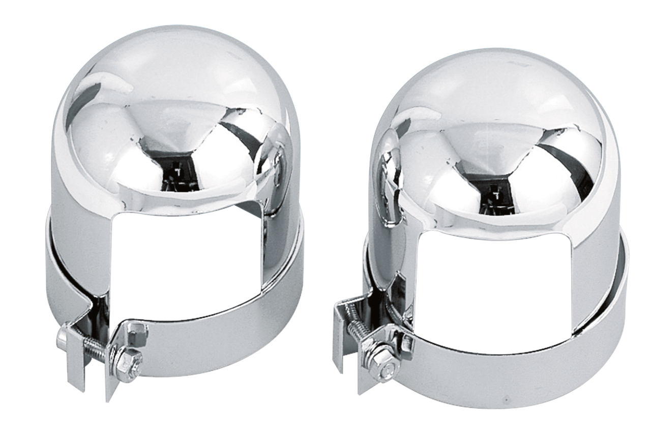 V-Twin Chrome Shock Covers – Frame & Rear Suspension