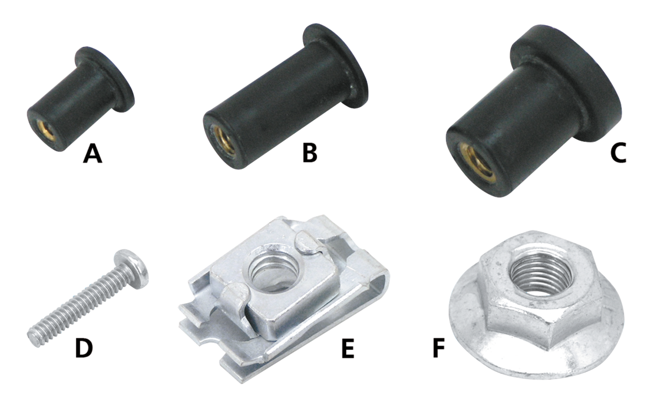 Zodiac Well Nuts – Hardware