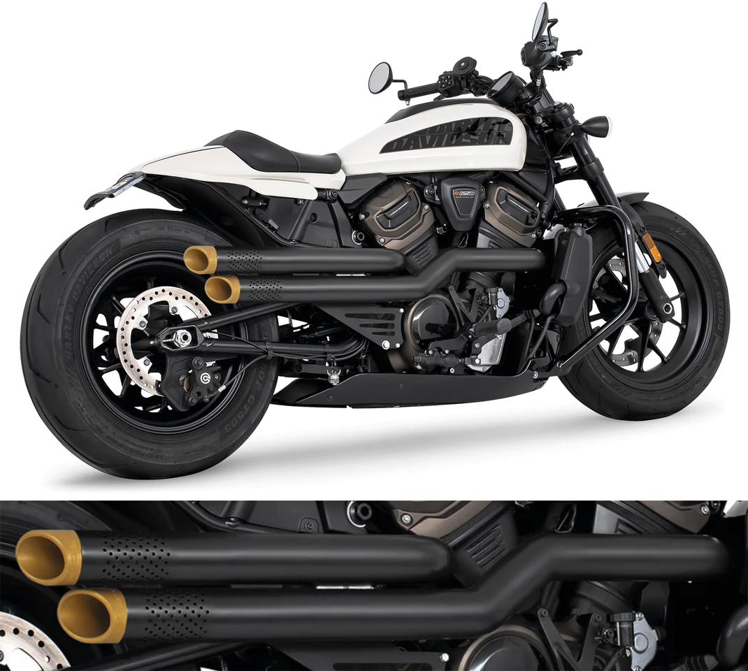 Freedom Performance Independence Exhausts for RH Sportster