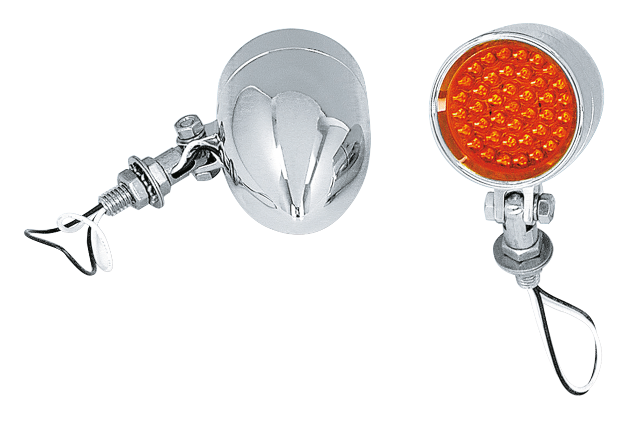 Adjure LED 2 1/4" Chrome Beacon Bullet Lights