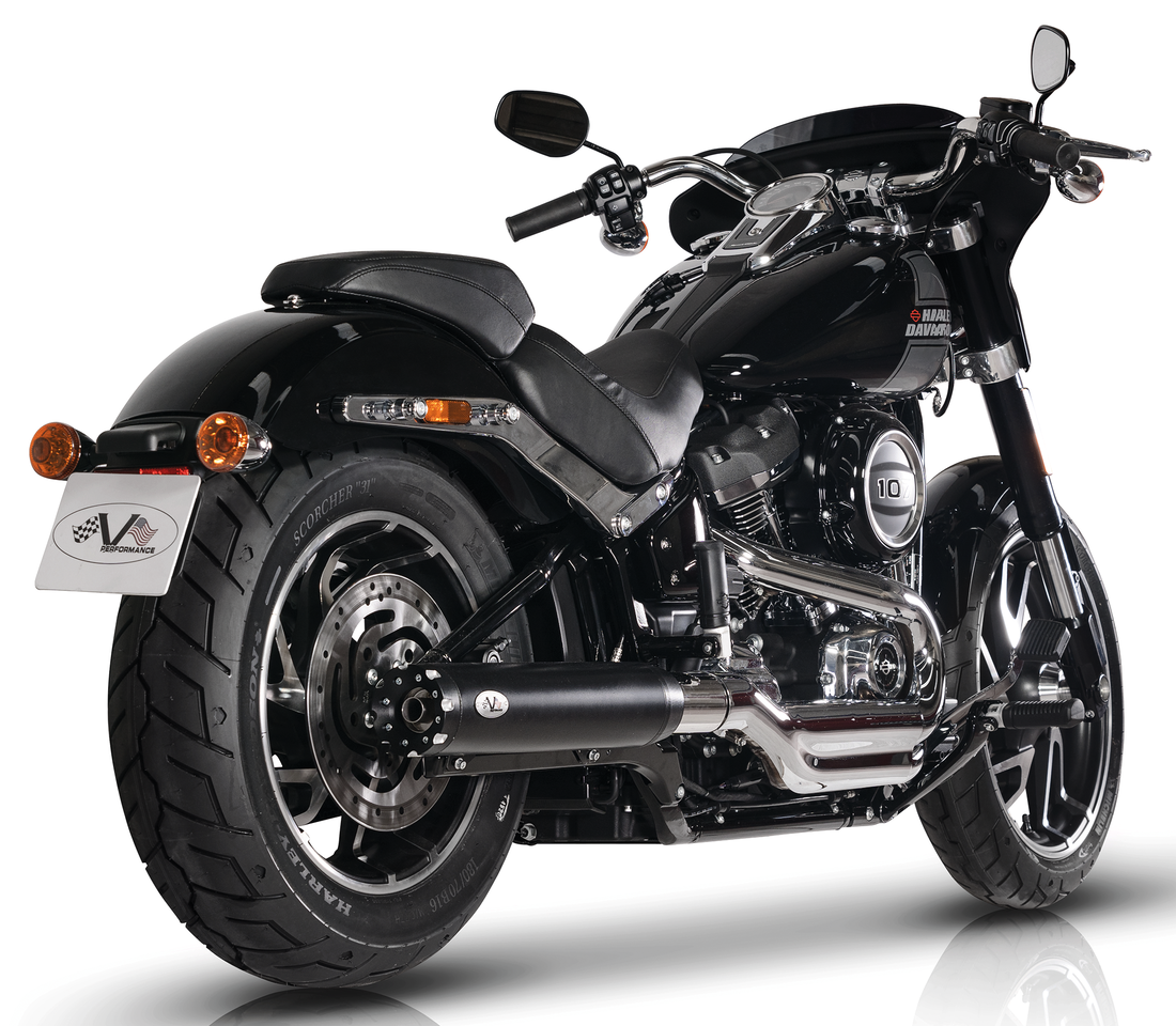 V-Performance Slip-On Mufflers for Sport Glide – Exhaust