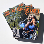 Chop, Ride & Party Two Percenter Roadbooks – Helmets