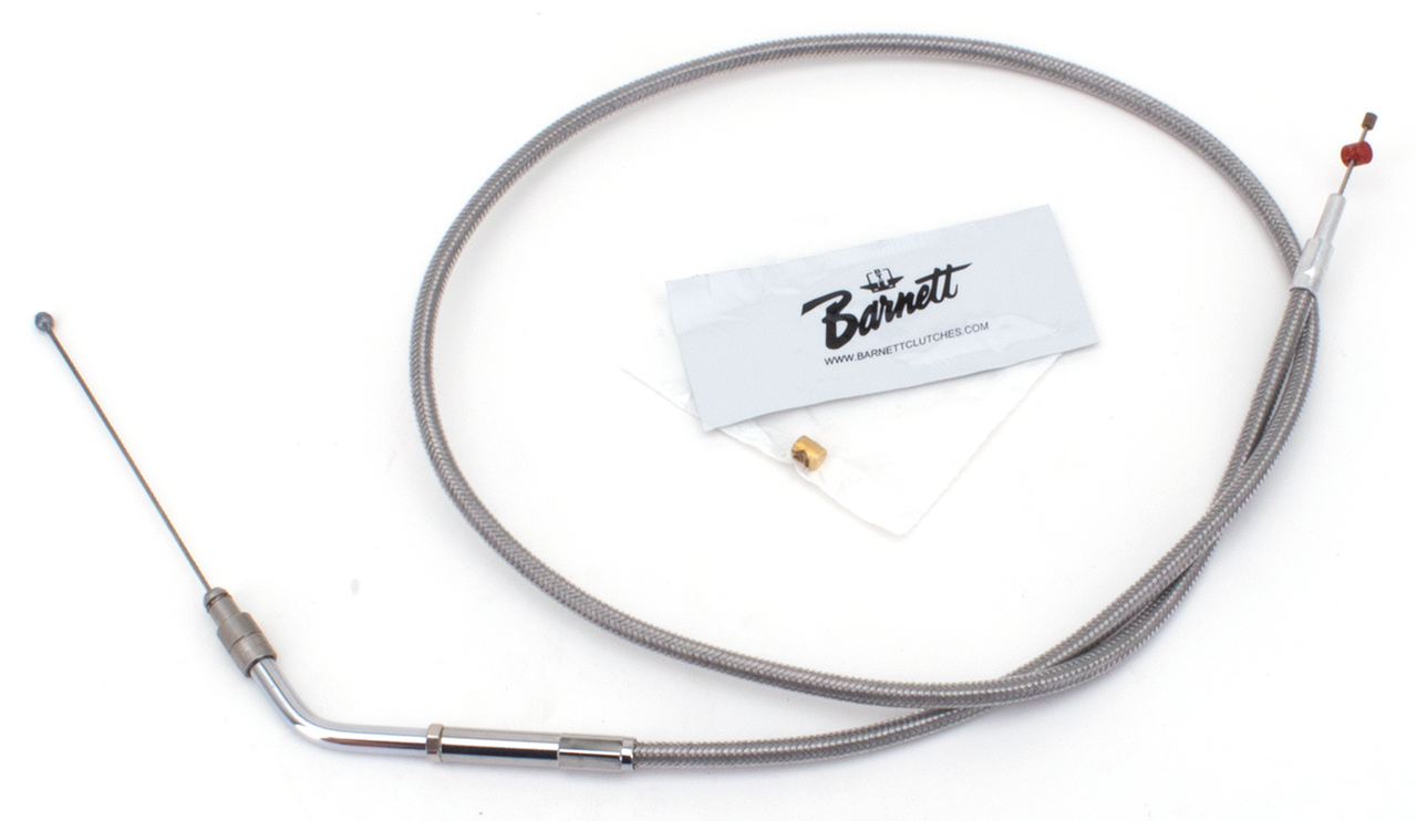 Barnett Clutches & Cables T04 - Throttle & Idle Cable 1996-2015 Softail, 1996-2017 Dyna, 1996-2001 Carburetor Equipped Touring & 2007 to Present Sportster – Control Cables & Hydraulic Lines