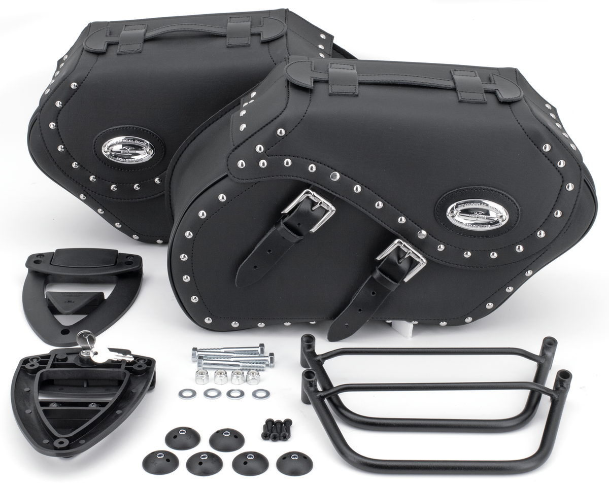 Longride Motorcycle Bags K-Drive Longride "click & Lock" Saddlebag Kits – Luggage