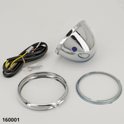 Zodiac Chrome 4 1/2" Early Model Spotlight – Electric & Light