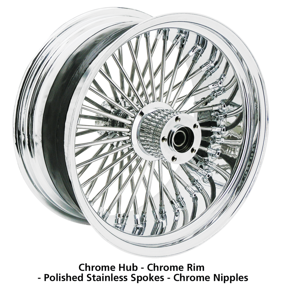 Ride Wright Wheels Radial Laced Fat 50'S – Wheel & Tire