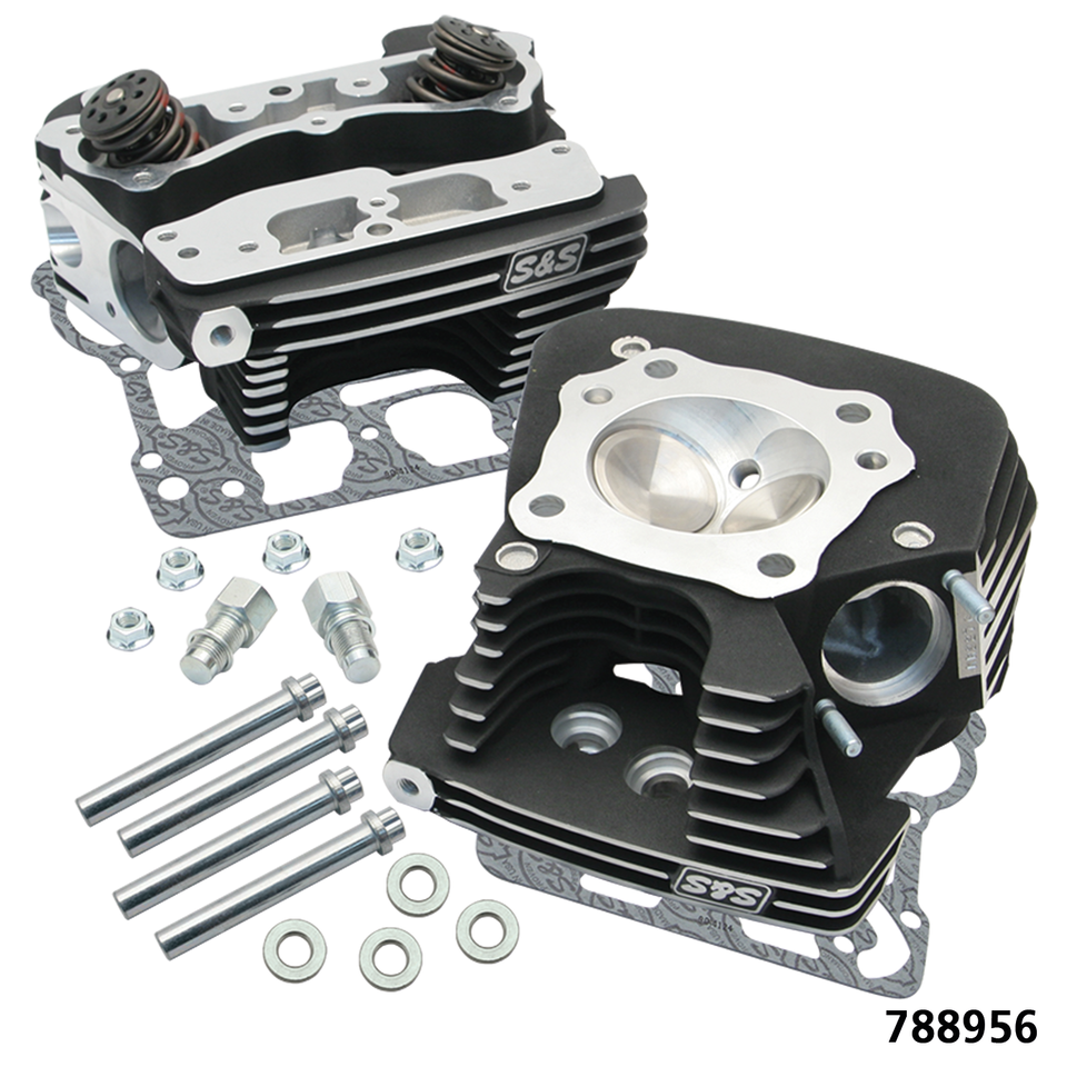 S&S Super Stock Cylinder Heads for 2006-2017 Twin Cam – Engine