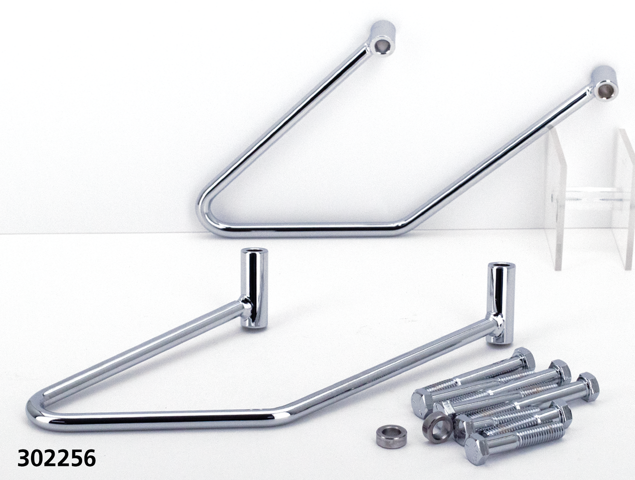 Zodiac Chrome Saddlebag Supports – Luggage