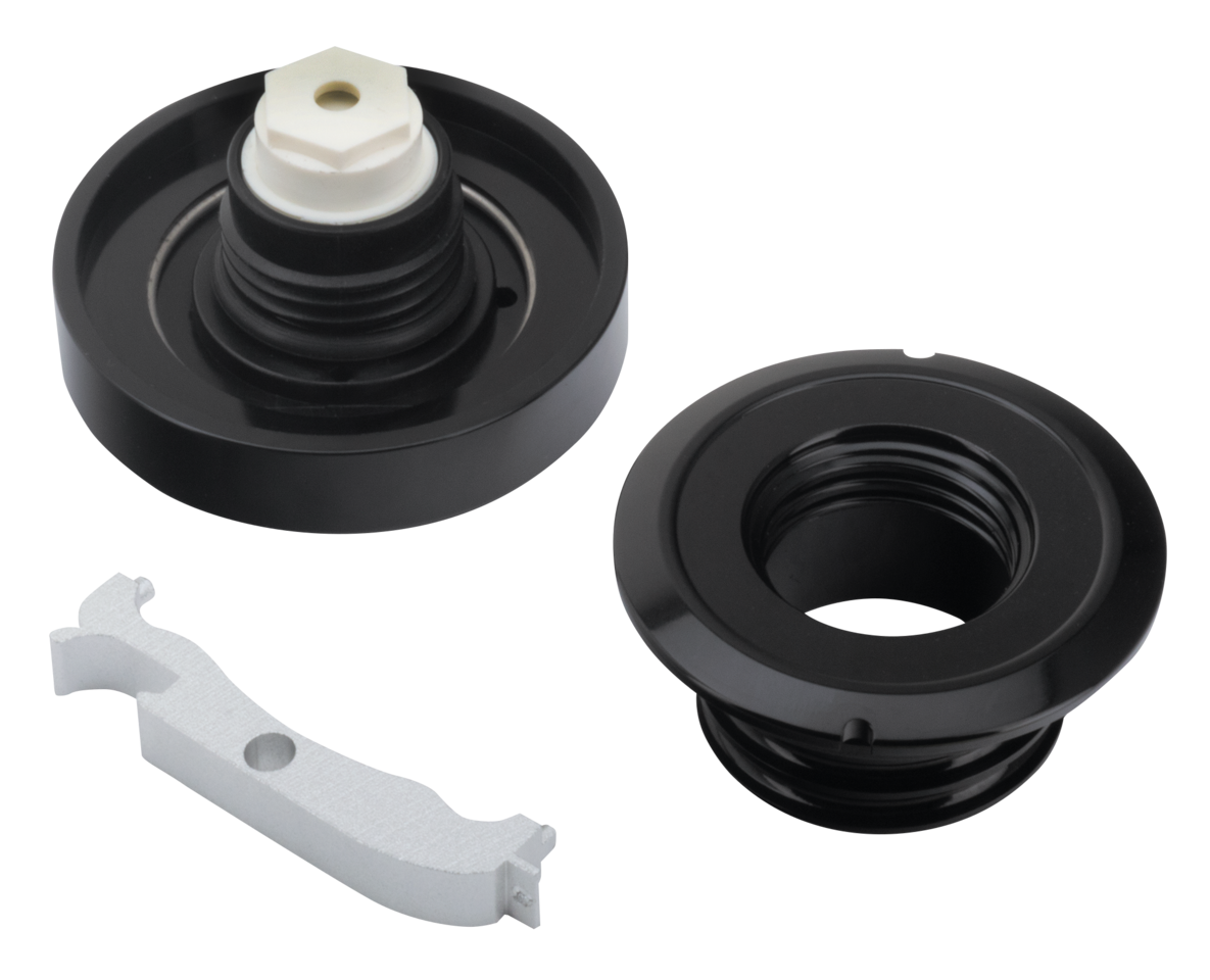 Mix & Match Fuel Tank Caps – Gas- & Oil Tank