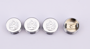Midwest Acorn Nut Company Chrome Bolt Covers for Hex, Allen and Buttonhead Bolts – Hardware