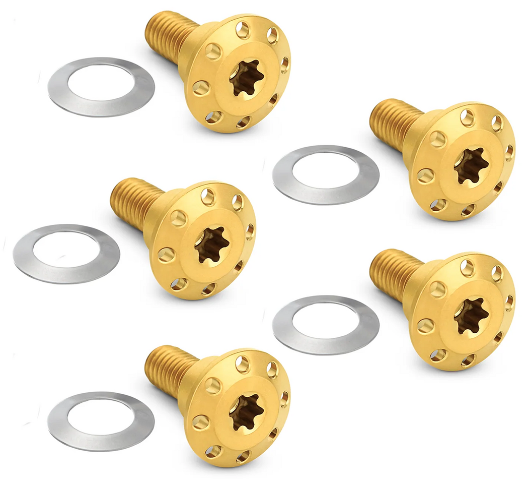 Arlen Ness Titanium Floating Rotor Hardware