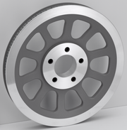 Zodiac Stock Replacement Rear Wheel Belt Pulleys – Final Drive