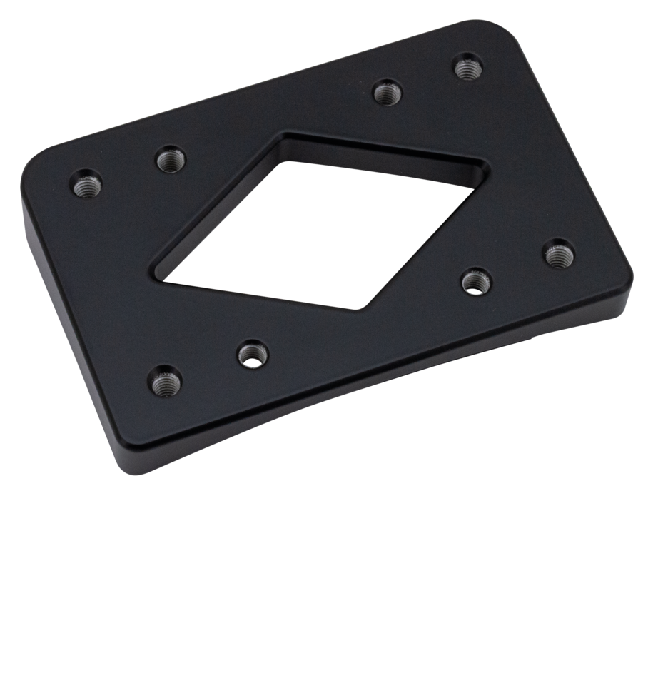 DMP Wedged Rear Fender License Frame Mount – Electric & Light