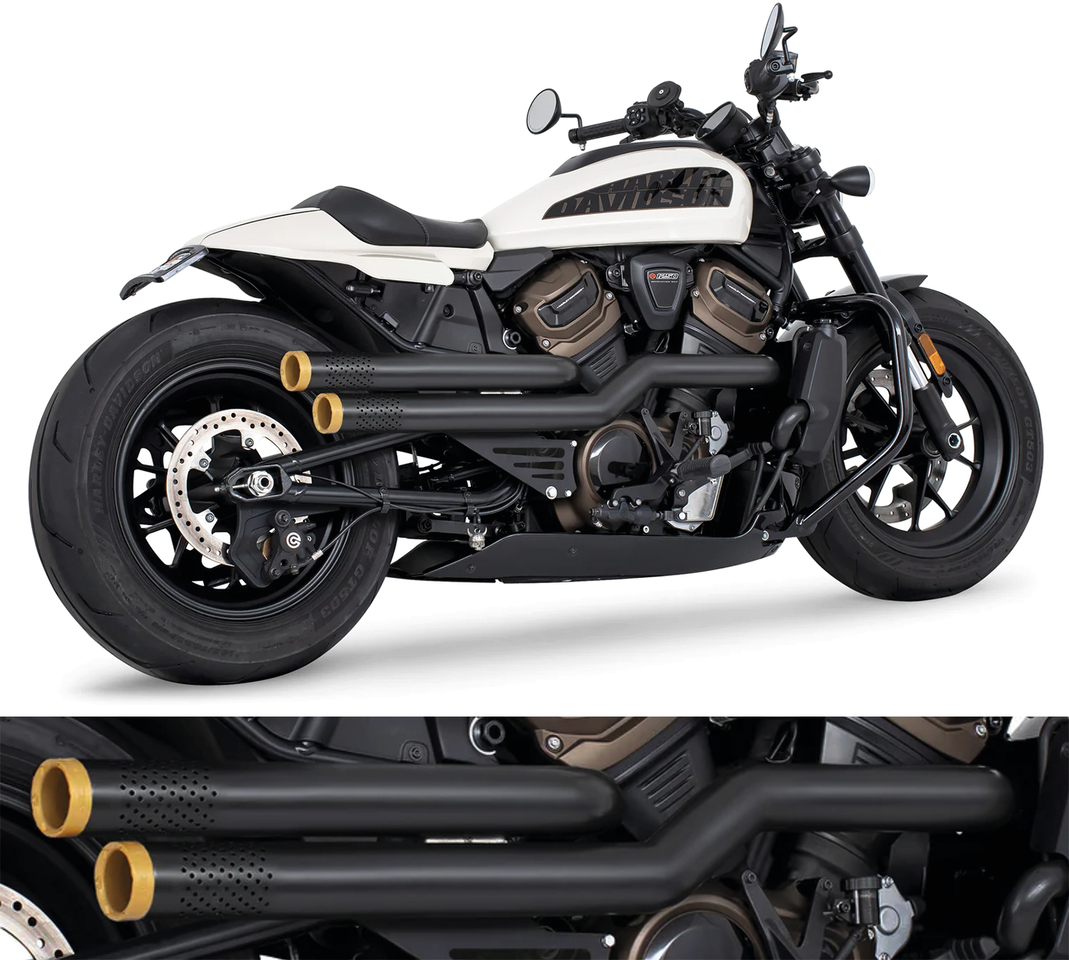 Freedom Performance Independence Exhausts for RH Sportster