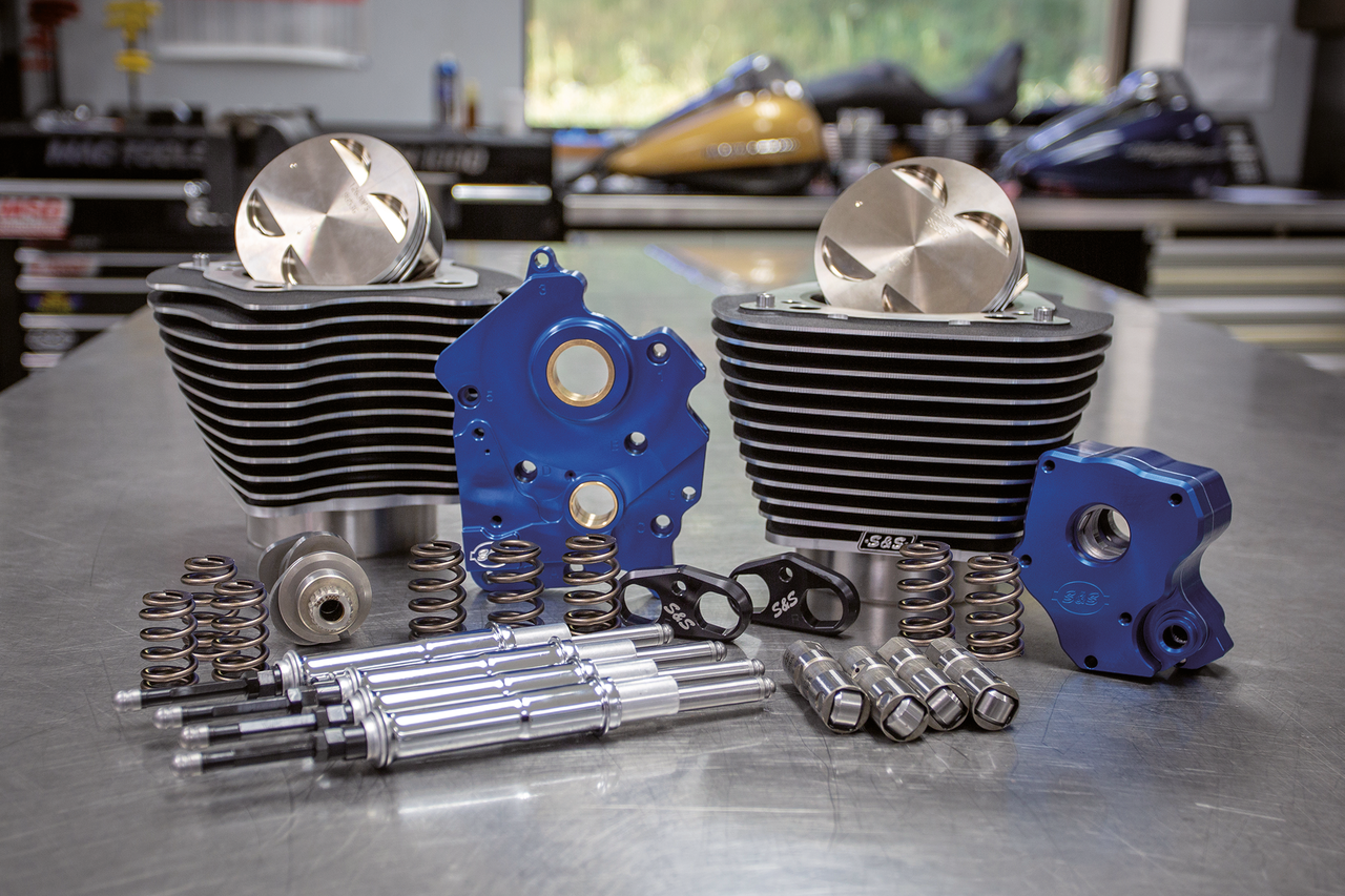 S&S 124CI, 128CI, 129CI & 132CI Power Packages for Milwaukee Eight – Engine