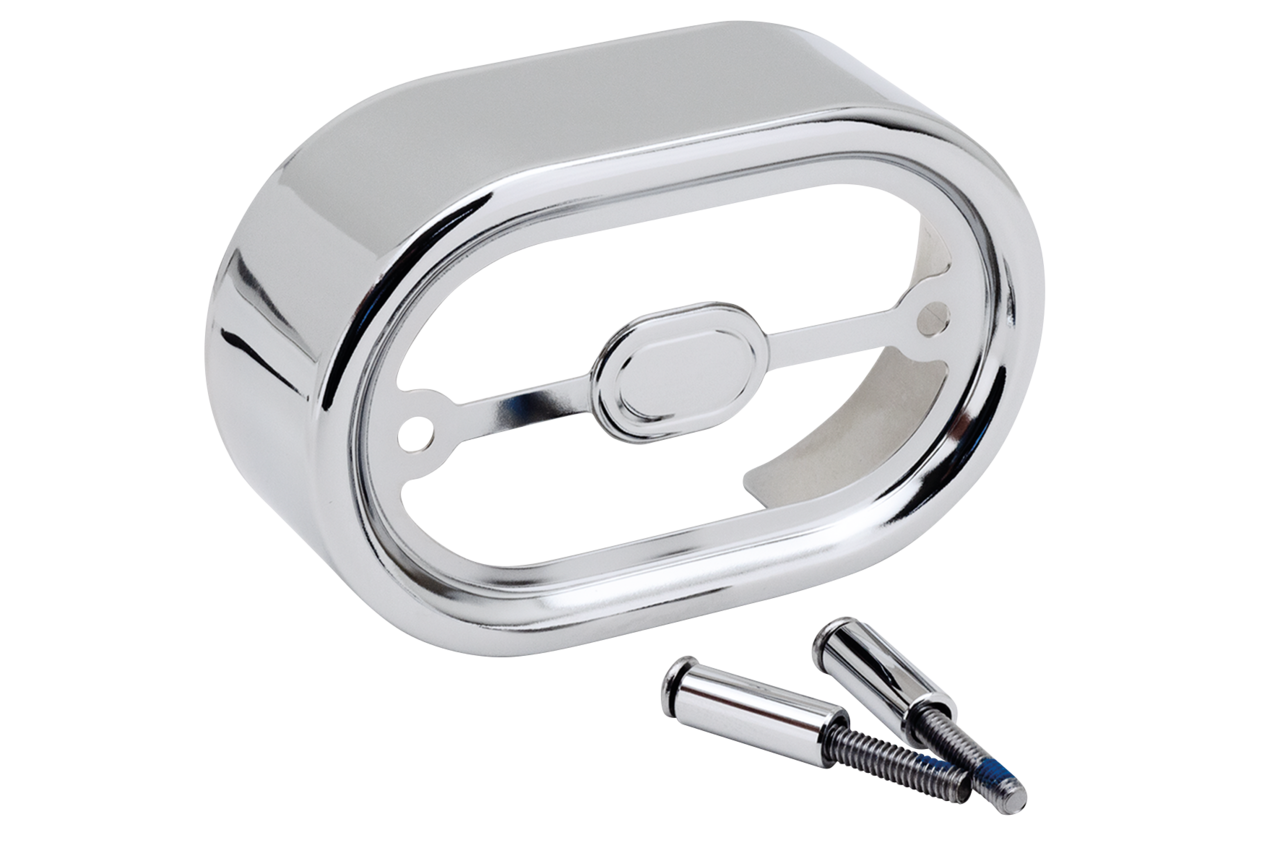 Zodiac Chrome Plated Oval Shaped Regulator Covers – Engine Electrics