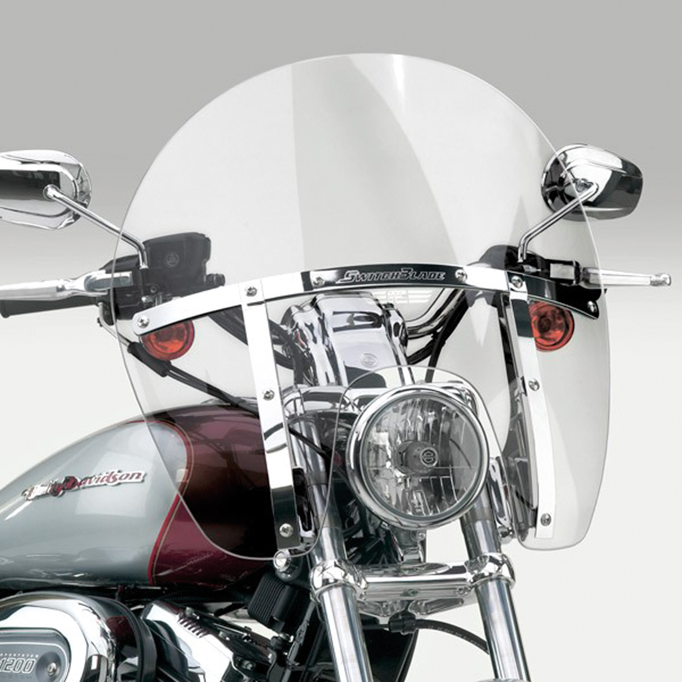 National Cycle Switchblade Chopped Quick-Release Windshields